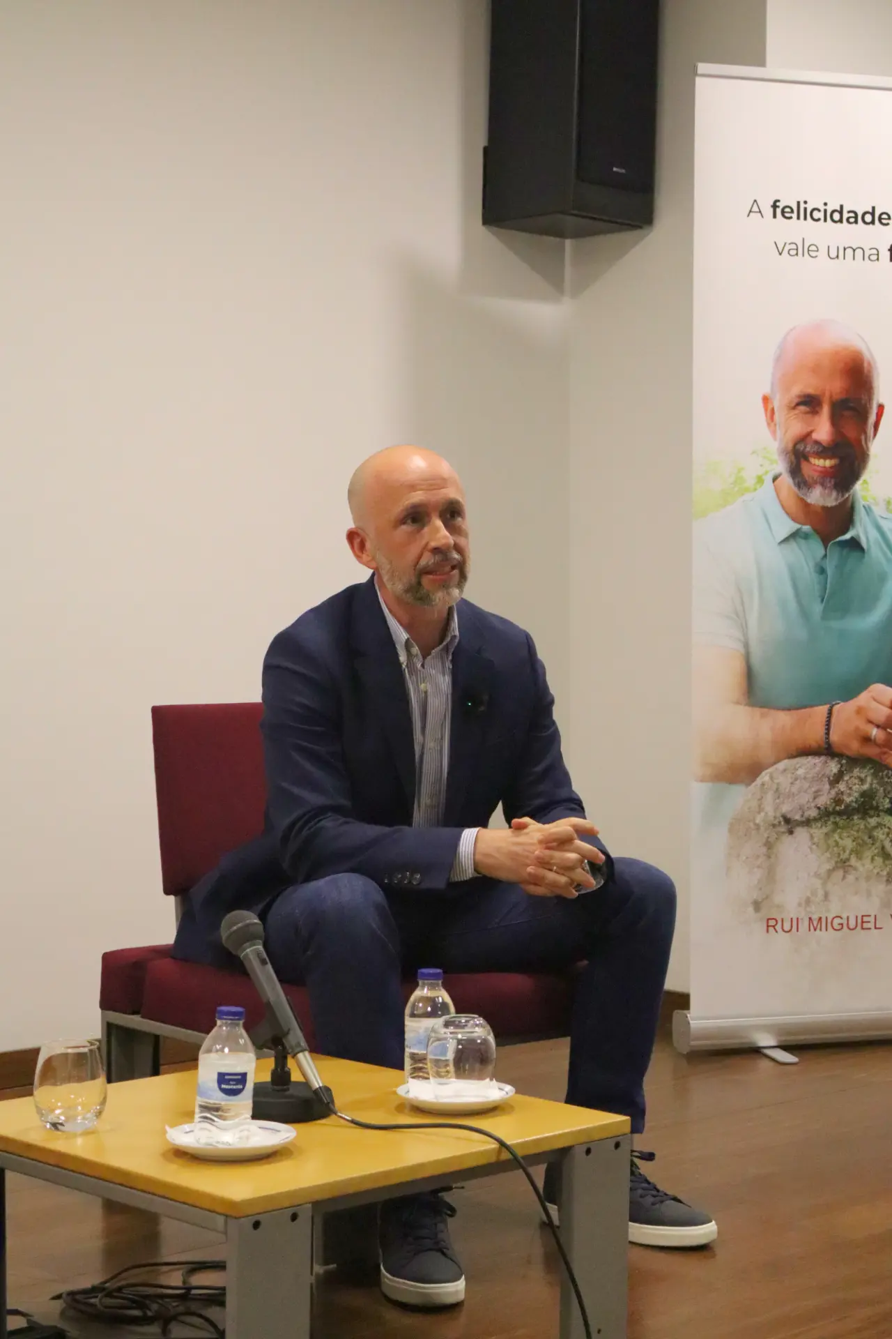 Rui Miguel Valério numa conversa